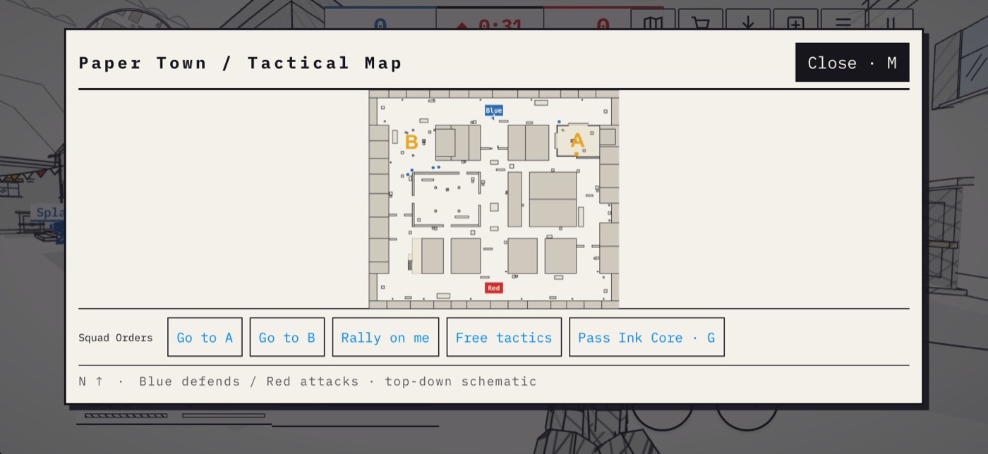 Tactical map